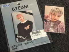 &TEAM タキ TAKI FC トレカ 缶バッジ