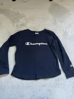Champion 長袖カットソー 140 ネイビー