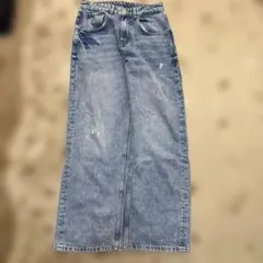 ZARA ストレートデニム ブルー EUR36