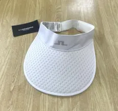 ジェイリンドバーグ ビッグ サンバイザー 白