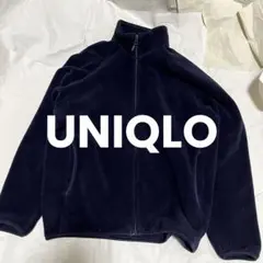 【人気カラー】UNIQLO ユニクロ フリースジャケット M ネイビー 紺
