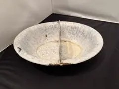 オーストリア製 アンティーク雑貨 水色マーブル