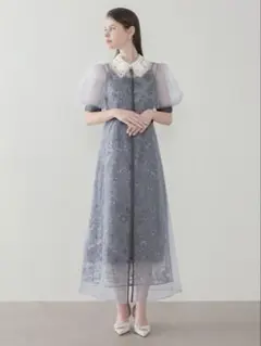 スパンコールビジューボレロマーメイドワンピースドレス結婚式