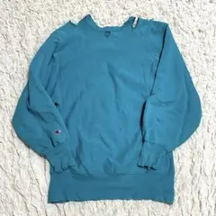 90s リバースウィーブ 目無し ティファニーブル Champion ビンテージ