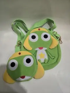 ケロロ軍曹 ダイカットポシェット　フェイスポーチ　共鳴展　POPUPショップ