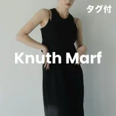 クヌースマーフ カップインジャカードワンピース 黒色 お呼ばれ シンプル モードのサムネイル