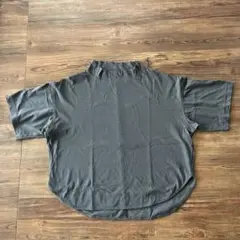 tumugu ツムグ DEPEND天竺ハイネックTシャツチャコールグレーのサムネイル