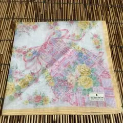 Royal Queen's Polo Team 花柄ハンカチ