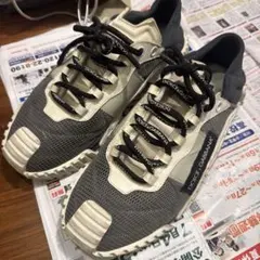 ドルチェ&ガッバーナ ドルガバ シューズ スニーカー 26cm ゴールド Y2K 