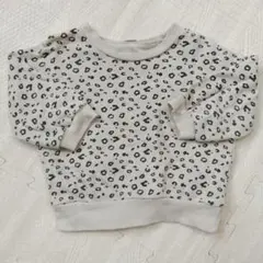 しまむら　ヒョウ柄 トレーナー サイズ90