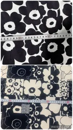マリメッコ marimekko キヴェット kivet 白 黒 キャンバス - メルカリ