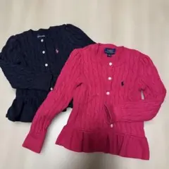 Ralph Lauren ケーブルニット カーディガン 2点セット
