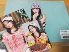 itzy collector リア　A5　ポストカード　ラントレ　トレカ