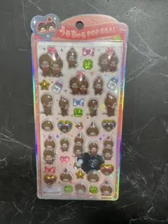 国内正規品　カミオジャパン　うるちゅる　Monchhichi ポップシール