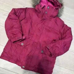 llbean キッズ　ダウンコート　ファー　5.6歳