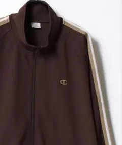 Champion トラックジャケット ブラウン XL