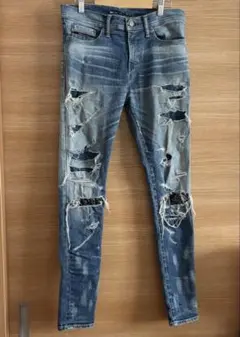 RESOUND CLOTHING ダメージスキニーデニム サイズ2のサムネイル
