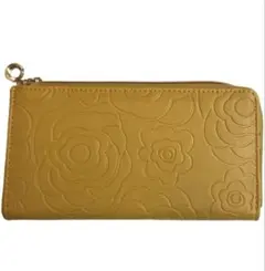 新品未使用❣️花柄 長財布 (Yellow) レディース　財布