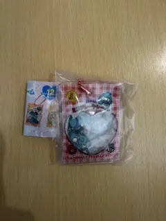 ガチャガチャ　サンリオ シャカシャカフレークシール風チャーム ハンギョドン