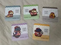 お文具さん　コースターセット　お文具さんと一緒　コースター