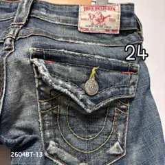 美品✨】True Religion スリムビリー 金ロゴ Y2K デニムパンツ - メルカリ