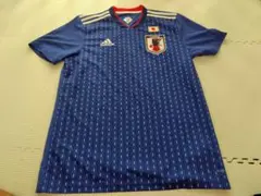 【美品】adidas 日本代表 サッカーシャツ 青