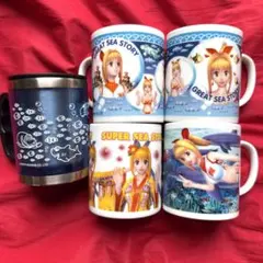 海物語 マグカップ マリンちゃん パチンコ 海物語 マグ 未使用 5個セット 2026年最新】マリン海物語の人気アイテム - メルカリ