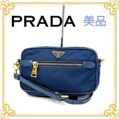 ✨️美品✨️ プラダ ナイロン ショルダーバッグ メンズ レディース 三角ロゴ