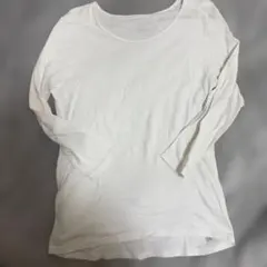 無印良品　インナー　ホワイト　XL 白　綿