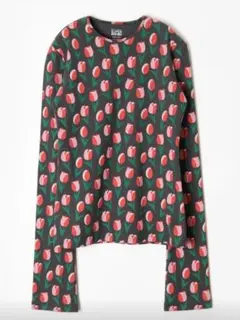新品✨HOLIDAY♥スーパーリブクルーネックロングスリーブトップス