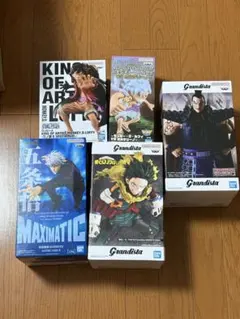 未開封 フィギュア ヒロアカ ワンピース　キングダム　呪術廻戦　　5体セット