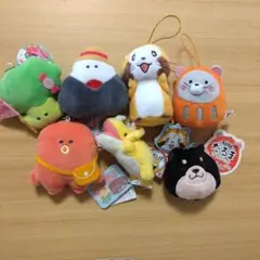 キャラクターぬいぐるみ　マスコット　まとめ売り　【すべてタグ付き】