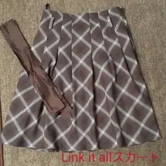【未使用】Link it allの膝丈スカートのサムネイル