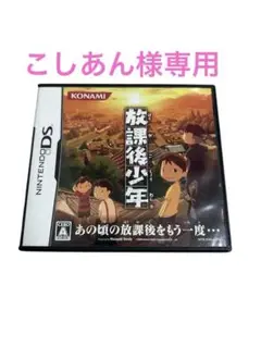 こしあん様専用【動作確認済み】放課後少年 (ニンテンドーDS)