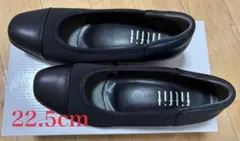 fitfit22.5cm黒撥水パンプス