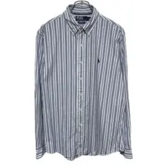 POLO by RALPH LAURENボタンダウン 長袖シャツ　ストライプ