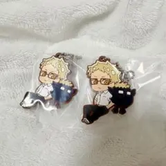 【新品未使用】ハイキュー　でふぉラバ　月島蛍　ラバーキーホルダー　カプセルトイ