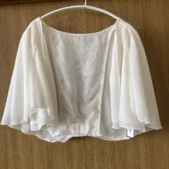【新品タグ付き】レースボレロ ベージュ 結婚式　お呼ばれ