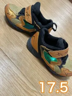 光るスニーカー★ゴールド、ゾーンブレイザー