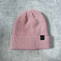 shein ニット帽　ピンク