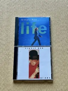 Simply Red Life & 12"ERS CD 2枚セット