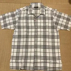 BURBERRY チェック柄 半袖シャツ Lのサムネイル