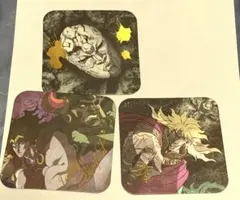 ジョジョの奇妙な冒険 コースター ディオ／ブラフォード＆タルカス／石仮面