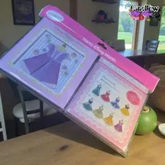 東京ディズニーリゾート ドレス型折り紙メモセット