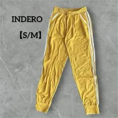 INDERO 【S/M】イエロー ジョガーパンツ