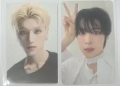 【ATEEZ】Ashes to Light 特典トレカ2枚セット(ユノ・ウヨン)