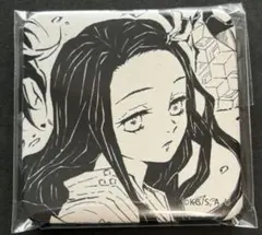 鬼滅の刃 お楽しみくじ 台本表紙イラストスクエア缶バッジ 竈門禰豆子