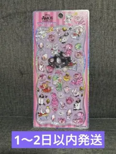 【正規品】プチドロップステッカー♡アリス・イン・ワンダーランド♡ディズニー