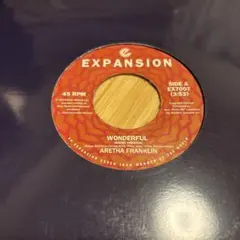 Aretha Franklin Wonderful 7インチレコード