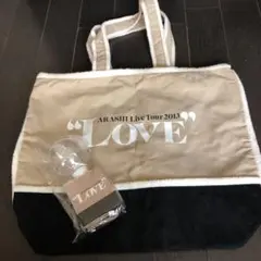 ♡お値下げしました♡嵐 LOVE トートバッグ、ライト